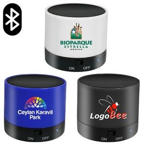 Cylindrical Bluetooth Speaker with Great Audio and Bass Quality Comes in 4 Colors
