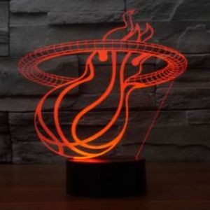 Custom Made-To-Order 3D Optical Illusion LED Desk Lamp
