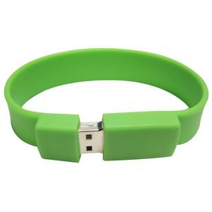 Silicone Wristband USB Drive Bracelet (4 GB)