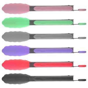 Silicone Tong with Many Color Choices, Optional Cooking Utensil Set