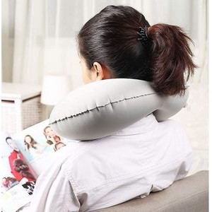 U Shaped Adjustable Ultralight Travel Neck Pillow Inflatable