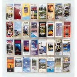 Wall Display 32 Pocket Brochure Holder
