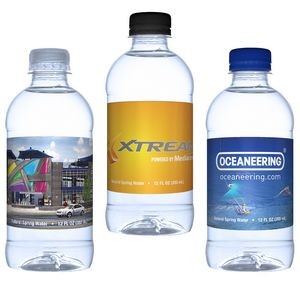 12oz Custom Label Bottled Water