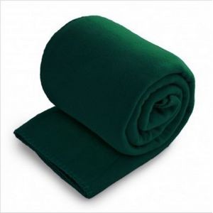 Fleece Throw Blanket - Forest Green (Overseas) (50"x60")