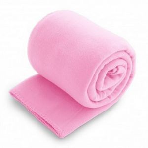 Fleece Throw Blanket - Pink (Overseas) (50"x60")