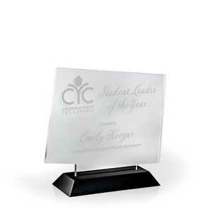 Colorado Award with Black Wood Base - Engraved