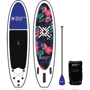 Stand Up Paddle Board - Inflatable - 10' 6" - Includes Paddle - Quick Turn