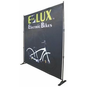 TE-15L Large Format Double Sided Banner Display (8'x8')