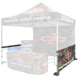 Pop Up Canopy Side Skirt (10'x3') & Double Sided Sublimation
