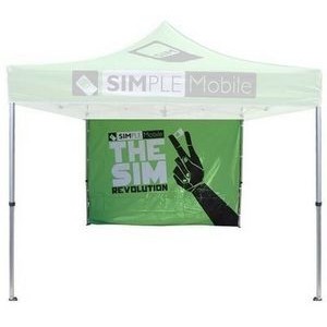 Pop Up Canopy Back Wall w/ Double Sided Sublimation (10'x7')