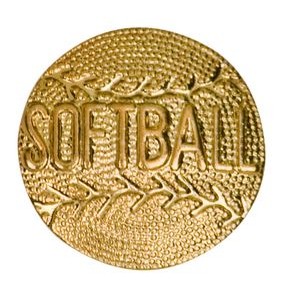 Softball Lapel Pin