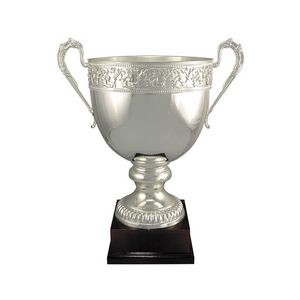 19 1/4" Italian Silver Plated Trophy Cup