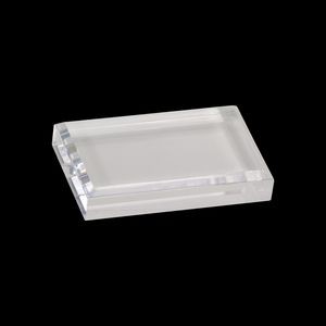 Clear Acrylic Paperweight 4" x 2 1/2"