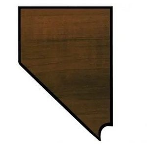 Nevada State Shaped Plaque