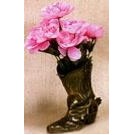 Cowboy Boot w/Spur Vase (9-1/4" x 9")