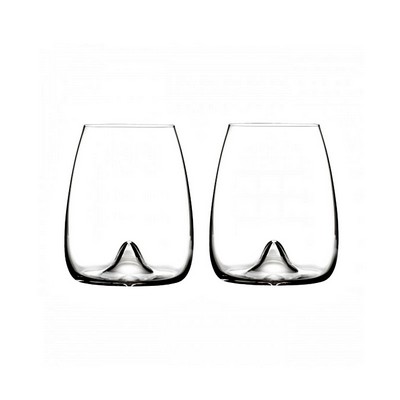 Waterford Elegance Stemless Wine Glass, Pair