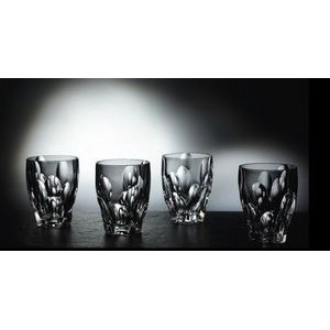 Nachtmann Sphere Whiskey Double Old Fashioned Glasses Set of 4