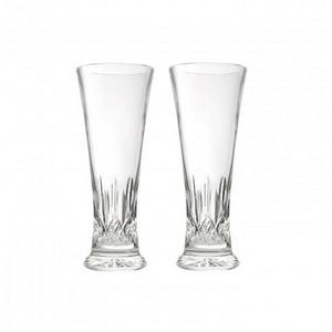 Waterford Lismore Pilsner Tall Beverage Glasses Set of 2