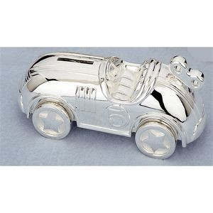 Reed & Barton Antique Toy Race Car Bank