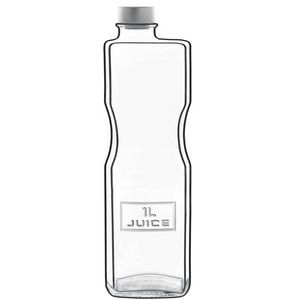 Luigi Bormioli Optima Juice Bottle w/ scew cap 1 L, Bulk
