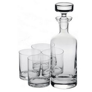 Ravenscroft Crystal Wellington DOF Decanter Set w/ 4 Classic DOF Glasses