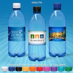 16.9 oz. Water Custom Labeled Blue 
