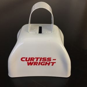 3" White Cowbell