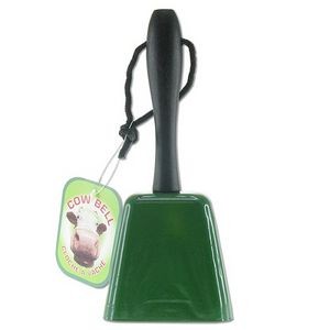 8'' Green Cowbell w/Handle