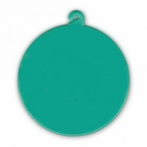2" Green Hook Medallion for Flower Leis