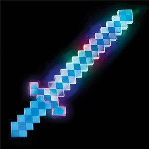 Light-Up Blue Pixel Sword