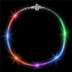 22" Multi-color LED Flashing Necklace