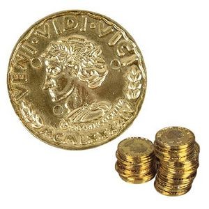 1 1/2" Gold Coin