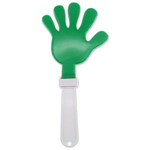11" Green Plastic Hand Clapper