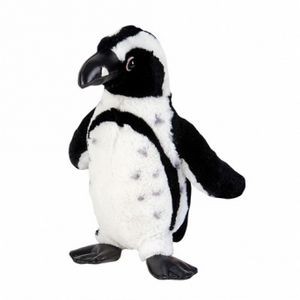 18" Black Foot Plush Penguin
