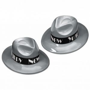 Silver Swing Fedoras Hat