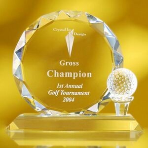 6 3/8" Golf Trophy Award