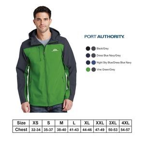 Port Authority?Men's Hooded Core Soft Shell Jacket