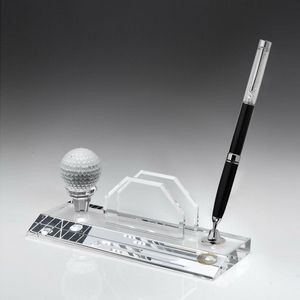 Ballpoint pen, Pen set, Desktop,Award- Awards, Business card holder with Golf Pen Set w/ Black Pen