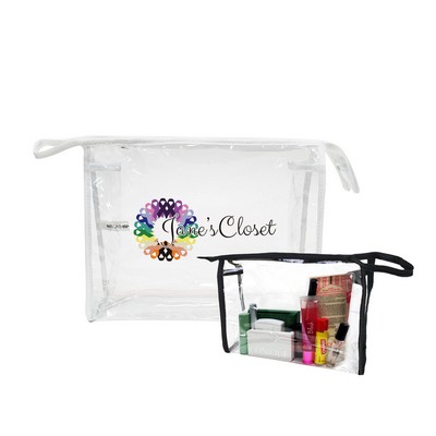Clear Cosmetic Travel Carrier