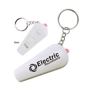 Whistle LED Flashlight with Keychain- Close out