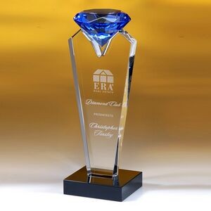Awards-optical crystal award/trophy 10 inch high