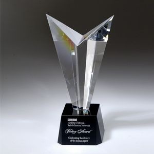 11" Victory Optical Crystal Award