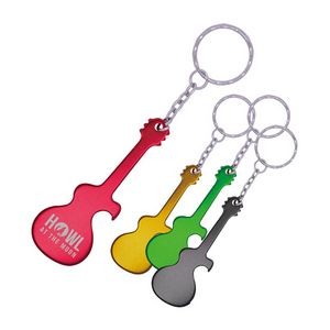 Guitar Bottle Opener w/Key Chain-CLOSE OUT