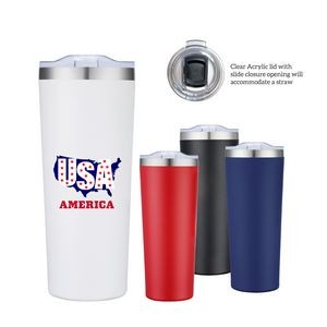 28 Oz. Double Wall Stainless Steel Vacuum Tumbler Water Bottle