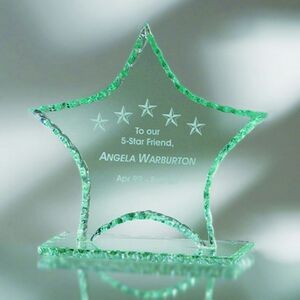 10 3/8" Pearl Edge Star Award