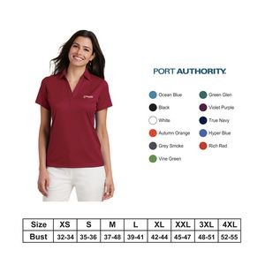 Port Authority?Ladies Performance Fine Jacquard Polo Shirt