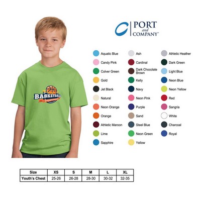 Port And Company?Youth Tagless T-Shirt