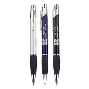 Metal Pen, Ballpoint pen, Twist action, Blue ink refill optional
