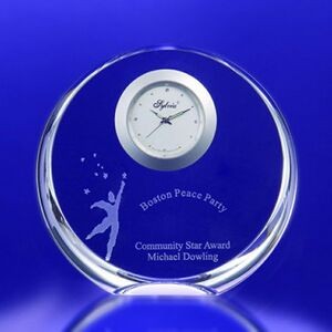 4 1/8" Corona Clock Award
