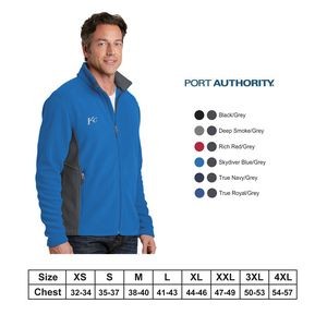 Port Authority?Men's Colorblock Value Fleece Jacket